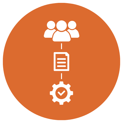 Align People Process Technology Icon - Convergence Networks