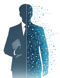 Illustration shows Gen AI as a junior employee