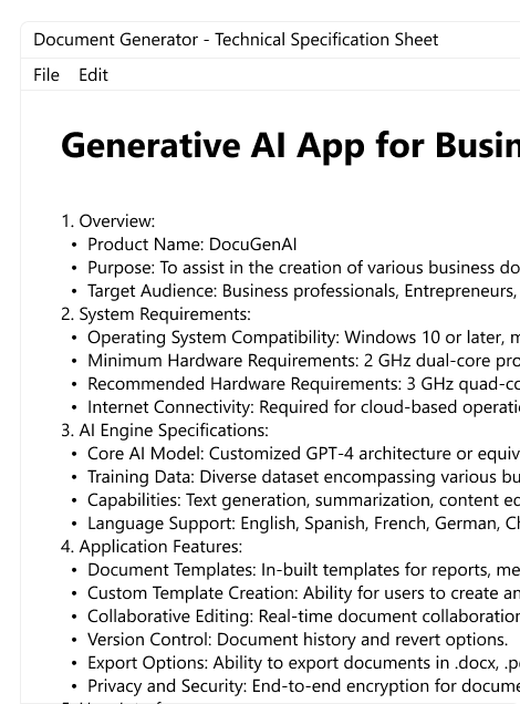 Custom Generative AI Applications - Copilot Factory - Convergence Networks