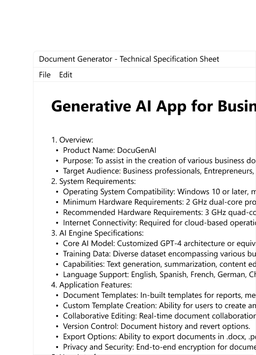 Custom Generative AI Applications - Copilot Factory - Convergence Networks