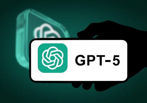 Screenshot of chatbot interface showing GPT-5 Screenshot of chatbot interface showing GPT-5